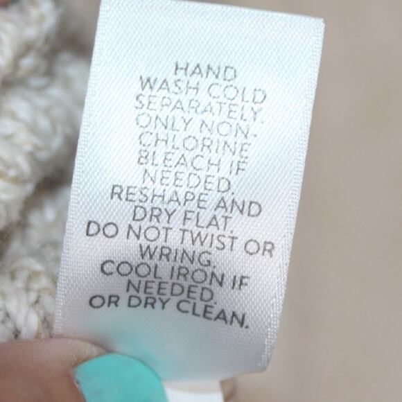 J. Jill Womens Cream‎ Knit Pullover Sweater with Alpaca blend Size 3X EUC - Picture 9 of 10